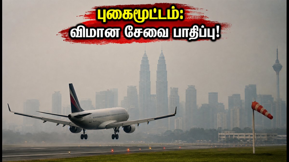 சென்னை - கோலாலம்பூர் விமான பயணம்: புகைமூட்டத்தால் கடும் பாதிப்பு.. பயணிகள் கடைசி நேரத்தில் சிக்காமல் இருக்க இதோ முக்கிய டிப்ஸ்!