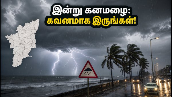 Tamil Nadu Weather Warning October 2026: Heavy Rain Alert for Districts and Travel Advisory