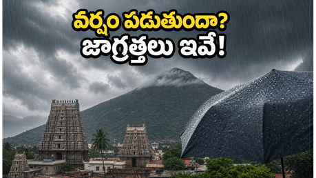 తిరువణ్ణామలై వెళ్తున్నారా? వర్షం హెచ్చరికతో గిరిప్రదక్షిణ, దర్శనం కోసం ఈ జాగ్రత్తలు తప్పనిసరి!