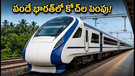 బెంగళూరు-ఎర్నాకులం వందే భారత్ ప్రయాణికులకు గుడ్ న్యూస్! ఆగస్టు 1 నుంచి కోచ్‌ల సంఖ్య పెంపు, టికెట్లు దొరకడం ఇక ఈజీ!
