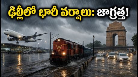 ఢిల్లీలో భారీ వర్షాలు: విమానాశ్రయం జలమయం.. ప్రయాణాలు పెట్టుకున్నారా? ఈ జాగ్రత్తలు తప్పనిసరి!