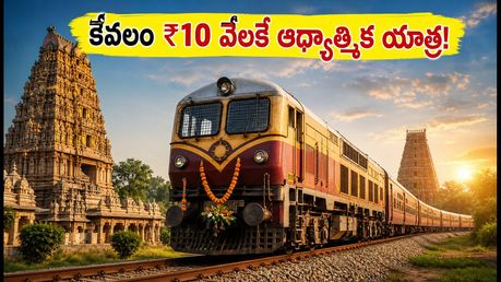 ఐఆర్‌సిటిసి భారత్ గౌరవ్ దక్షిణ యాత్ర: కేవలం ₹10 వేలకే ఆధ్యాత్మిక యాత్ర! బుకింగ్స్ ప్రారంభం