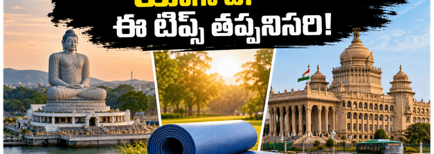 జూన్ 21 యోగా డే: అమరావతి, వైజాగ్, బెంగళూరులో వేడుకలకు వెళ్తున్నారా? ఈ టిప్స్ మిస్ అవ్వకండి!