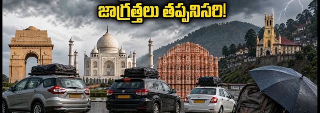 ఉత్తరభారత ట్రిప్ ప్లాన్ చేస్తున్నారా? భారీ వర్షాల అలర్ట్.. ప్రయాణంలో ఈ జాగ్రత్తలు తీసుకోకపోతే ఇబ్బందే!