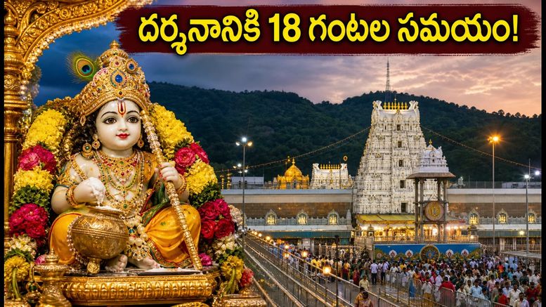 తిరుమలలో శ్రీకృష్ణ జన్మాష్టమి వేడుకలు.. దర్శనానికి 18 గంటల సమయం, భక్తులు ఈ విషయాలు తెలుసుకోండి!
