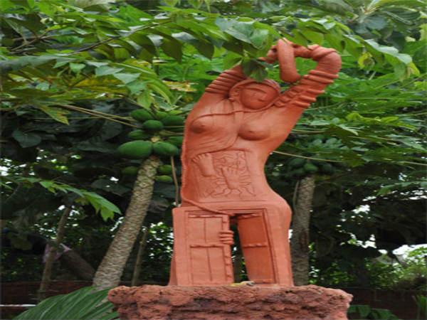 గ్రామీణ జీవన ప్రతిబింబం ...ఉత్సవ్ రాక్ గార్డెన్ !