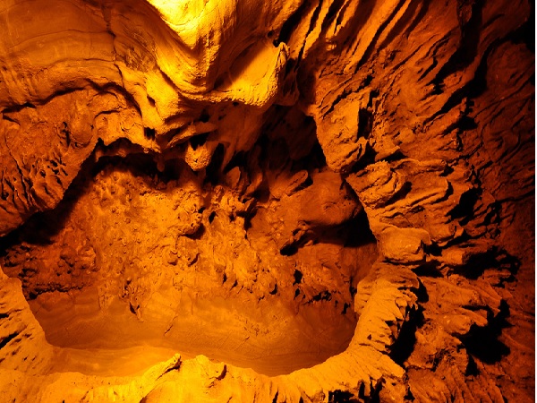 శిలాజాలతో ఏర్పడిన పైకప్పు