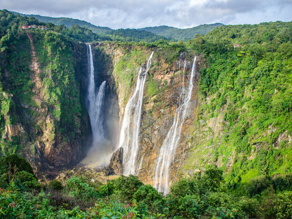 జోగ్ లేదా జెర్సొప్పా ఫాల్స్(253 మీ. – కర్ణాటక) 