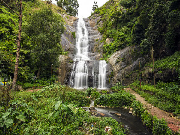 సిల్వర్ కాస్కేడ్ జలపాతం, కొడైకెనాల్ సిల్వర్ కాస్కేడ్ జలపాతం, కొడైకెనాల్