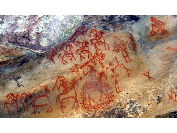 కేతవరం రాతి గుహలు - లోపలి భాగం 