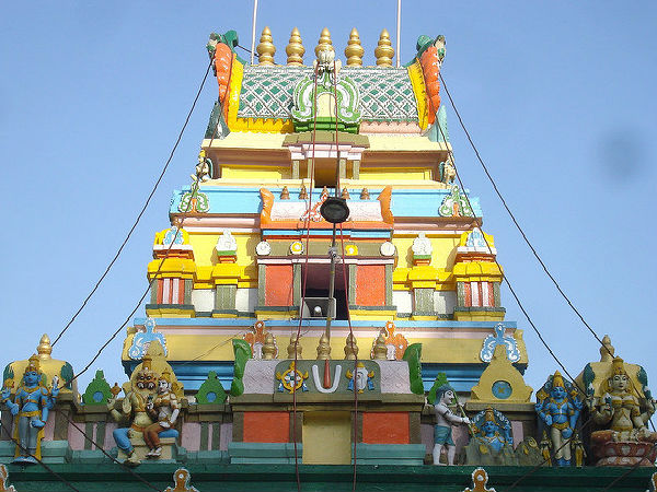 చిలుకూరు బాలాజీ ఆలయ గోపురం