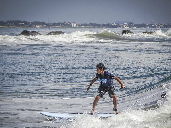 విండ్ సర్ఫింగ్, కొవ్ లాంగ్ బీచ్