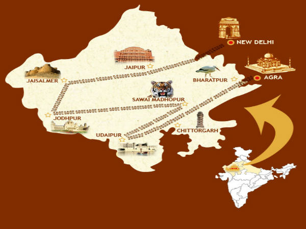 చూపించే ప్రదేశాలు