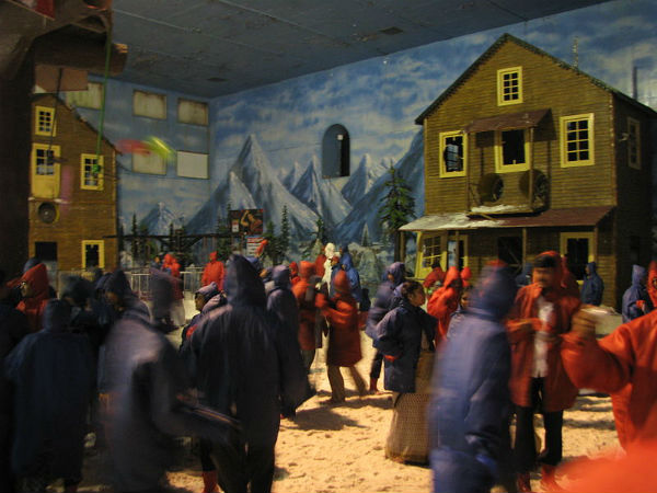 5. టన్నులకొద్ది మంచు