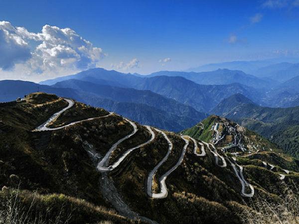 త్రీ లెవల్ జిగ్ జాగ్ రోడ్ 