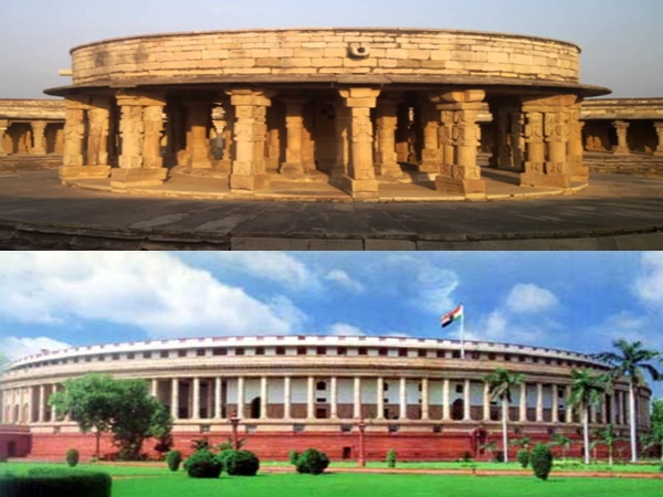మన పార్లమెంట్ భవన్ నిర్మాణ రహస్యం !