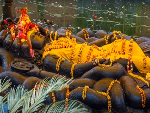 శేషతల్పపాన్పుపై శయన ముద్ర