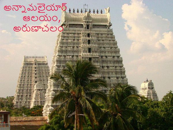 అన్నామలైయార్ ఆలయం ఎక్కడ ఉంది ?