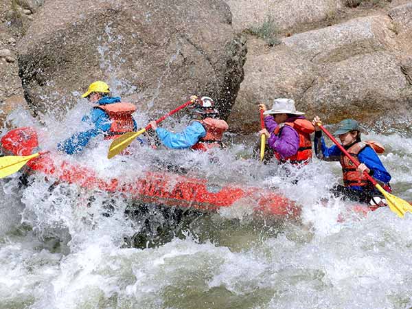 1. రాఫ్టింగ్...