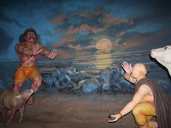 5. కోపంతో మొట్టికాయ వేసిన రావణుడు