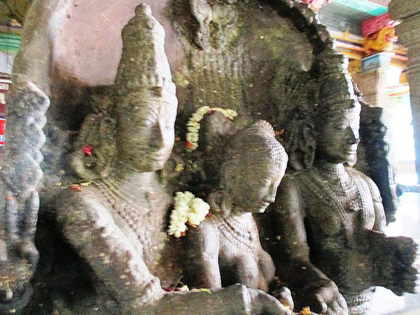 మూలవిరాట్టు వివాహ సన్నివేశం