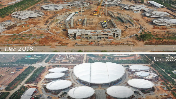 Meditation hall in Hyderabad