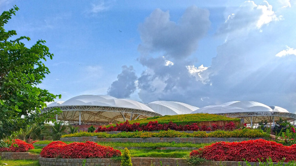 Meditation hall in Hyderabad