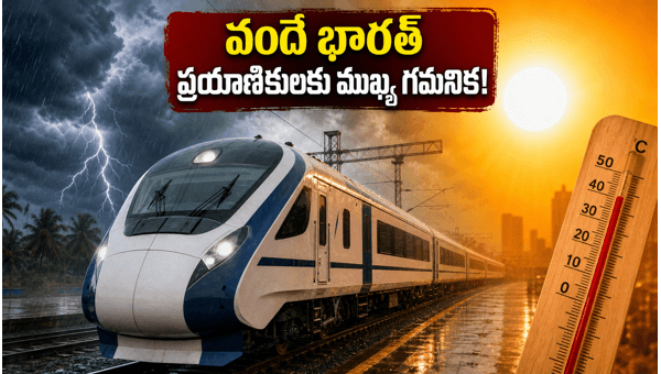 Vande Bharat Express Updates: South India Weather Alerts, Route Changes, and Essential Booking Tips for June 2026