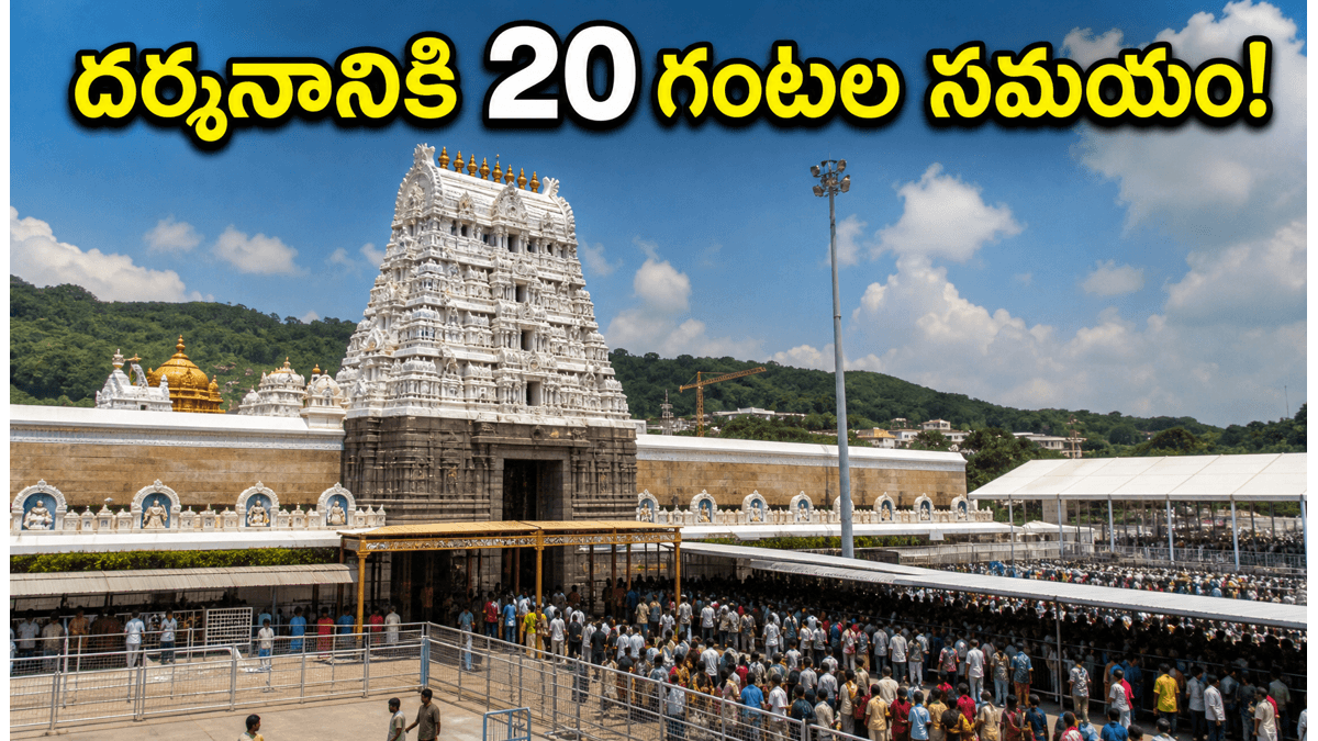 తిరుమలలో భక్తుల రద్దీ.. దర్శనానికి 20 గంటల సమయం, వెళ్లే ముందు ఈ విషయాలు తెలుసుకోండి!