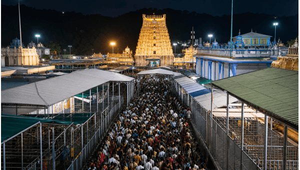 Tirumala Darshan Waiting Time Today: Latest Updates on SSD Tokens and Crowd Status 2026