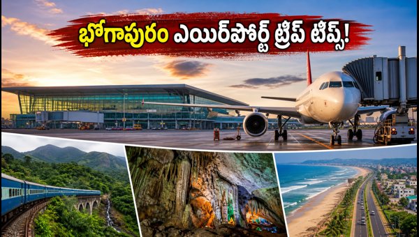 Bhogapuram International Airport Travel Guide 2026: How to Reach Araku and RK Beach Easily Bhogapuram International Airport Travel Guide 2026: How to Reach Araku and RK Beach Easily
