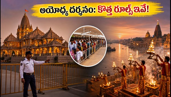 Ayodhya Ram Mandir Shravana Somavaram 2026: New Darshan Rules, Traffic Guide, and Travel Tips Ayodhya Ram Mandir Shravana Somavaram 2026: New Darshan Rules, Traffic Guide, and Travel Tips