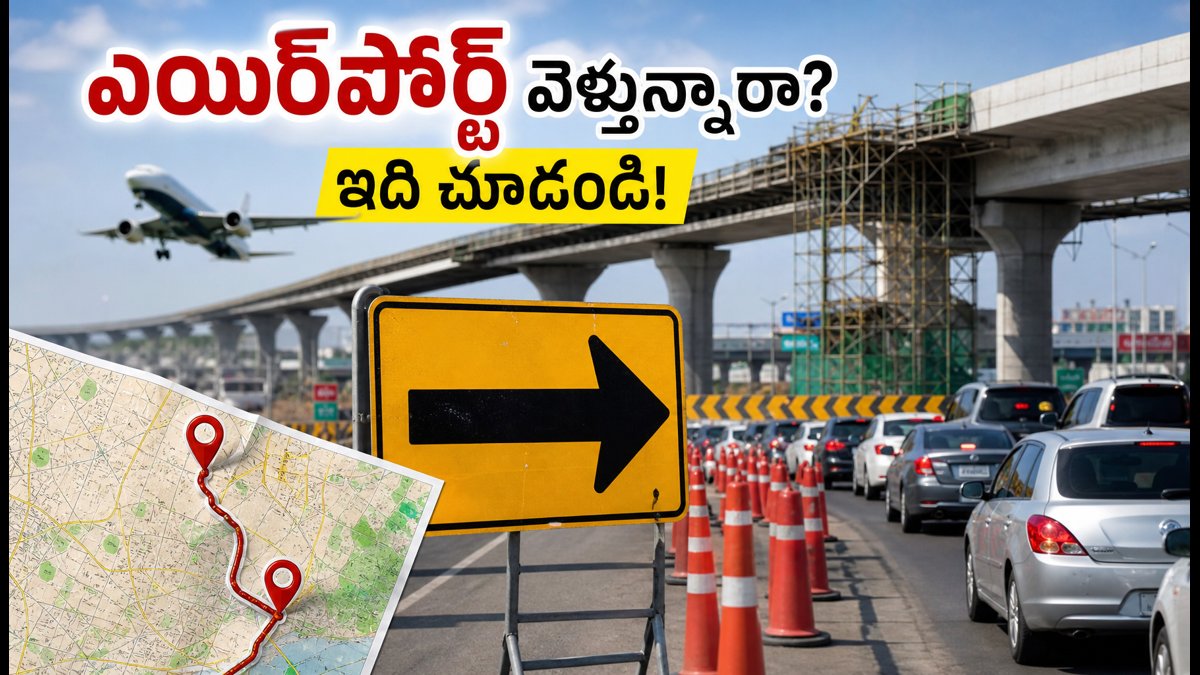 బెంగళూరు ఎయిర్‌పోర్ట్ వెళ్తున్నారా? ట్రంపెట్ ఫ్లైఓవర్ పనులతో ట్రాఫిక్ అలర్ట్.. ప్రయాణ సమయం పెరిగే అవకాశం!