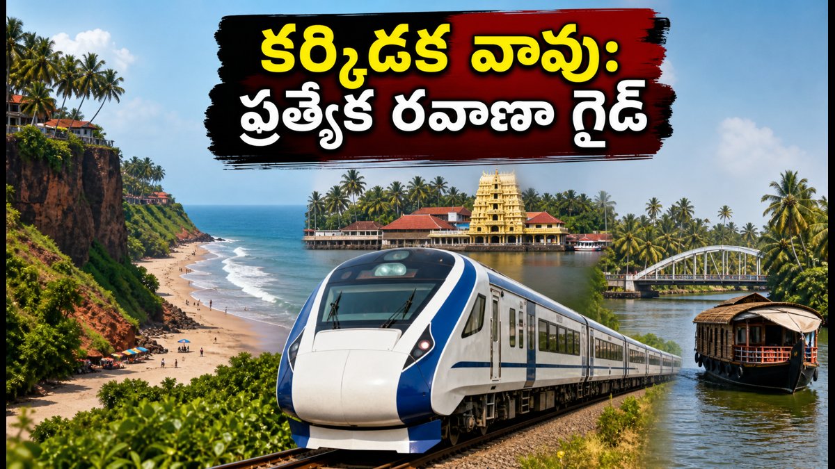 కర్కిడక వావు: పితృ తర్పణాలకు వెళ్తున్నారా? భక్తుల కోసం ప్రత్యేక రైలు, బస్సు సర్వీసుల పూర్తి గైడ్ ఇదే!