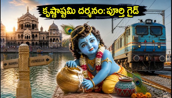 Mathura Vrindavan Janmashtami 2026: Traffic Rules, IRCTC Packages, and Temple Darshan Guide Mathura Vrindavan Janmashtami 2026: Traffic Rules, IRCTC Packages, and Temple Darshan Guide