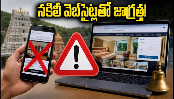 Srisailam Temple Booking Alert 2026: How to Avoid Fake Websites and Online Scams Srisailam Temple Booking Alert 2026: How to Avoid Fake Websites and Online Scams