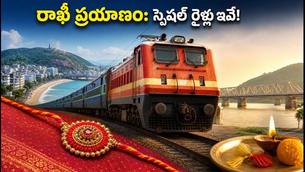 Visakhapatnam to Vijayawada Special Trains 2026: Rakhi Weekend Travel Guide & Booking Tips