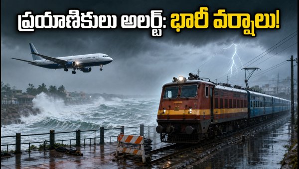 Andhra-Odisha Coast Weather Alert 2026: Travel Updates for Vizag, Srikakulam Flights and Trains Andhra-Odisha Coast Weather Alert 2026: Travel Updates for Vizag, Srikakulam Flights and Trains