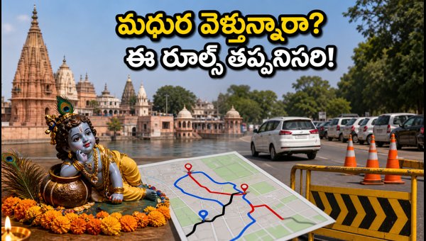 Janmashtami 2026: Mathura-Vrindavan Travel Guide, Traffic Restrictions, and Temple Timings
