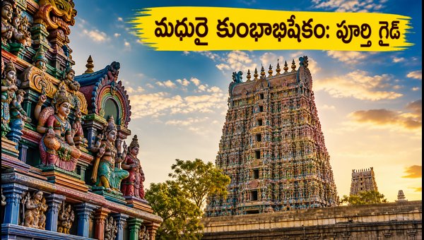 Madurai Meenakshi Temple Kumbabhishekam 2026: Complete Guide on Darshan, Traffic Rules, and Parking Madurai Meenakshi Temple Kumbabhishekam 2026: Complete Guide on Darshan, Traffic Rules, and Parking