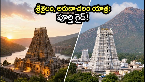 Srisailam and Arunachalam Travel Guide 2026: Puratasi Saturday Rush, Forest Timings, and Route Tips Srisailam and Arunachalam Travel Guide 2026: Puratasi Saturday Rush, Forest Timings, and Route Tips